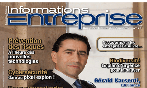 Interview d'Alix Ponsada dans le magazine Information Entreprises n°170